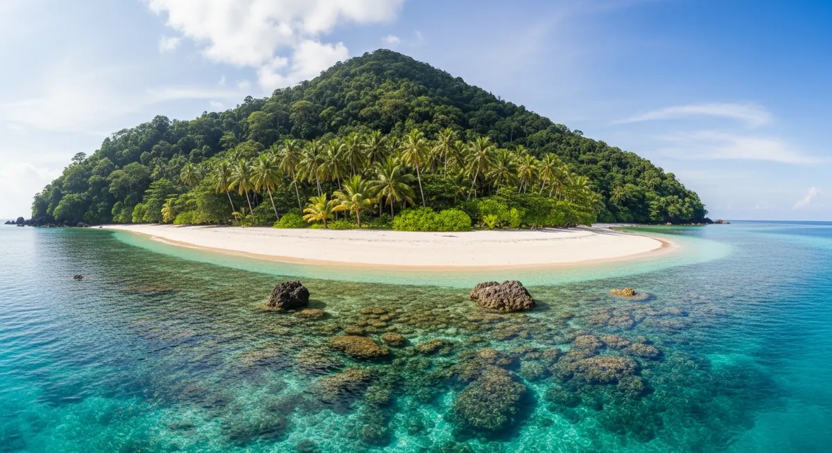 Sample island-hopping itinerary for the Togean Islands