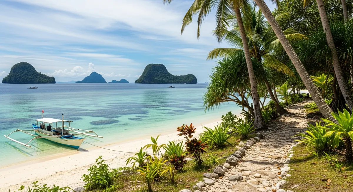 Travel routes from Jakarta to the Togean Islands